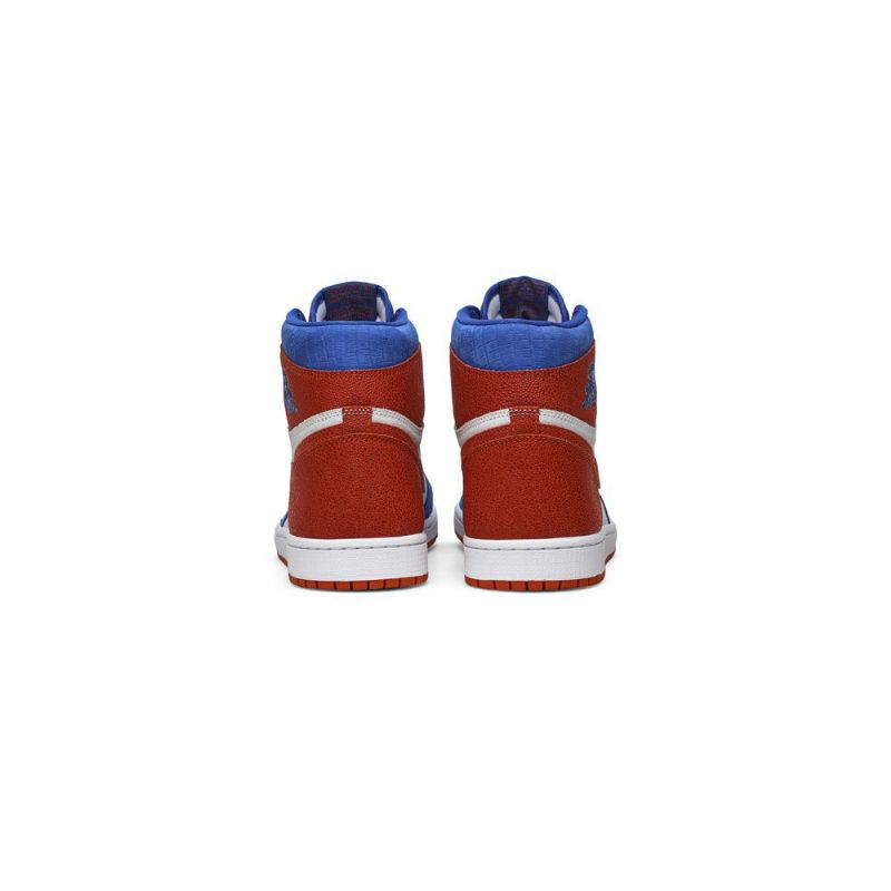 Air Jordan 1 Retro High Og Pe Sininen Valkoinen Oranssi Miesten Kengät