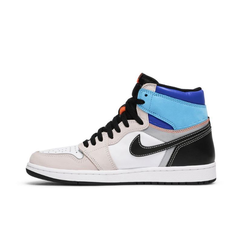 Air Jordan 1 Retro High Og Valkoinen Moniväriset Miesten Kengät
