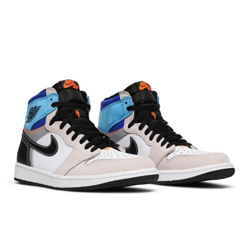 Air Jordan 1 Retro High Og Valkoinen Moniväriset Miesten Kengät