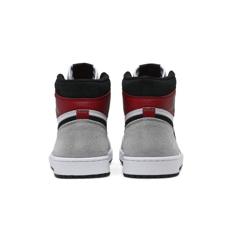 Air Jordan 1 Retro High Og Valkoinen Musta Harmaa Punainen Miesten Kengät