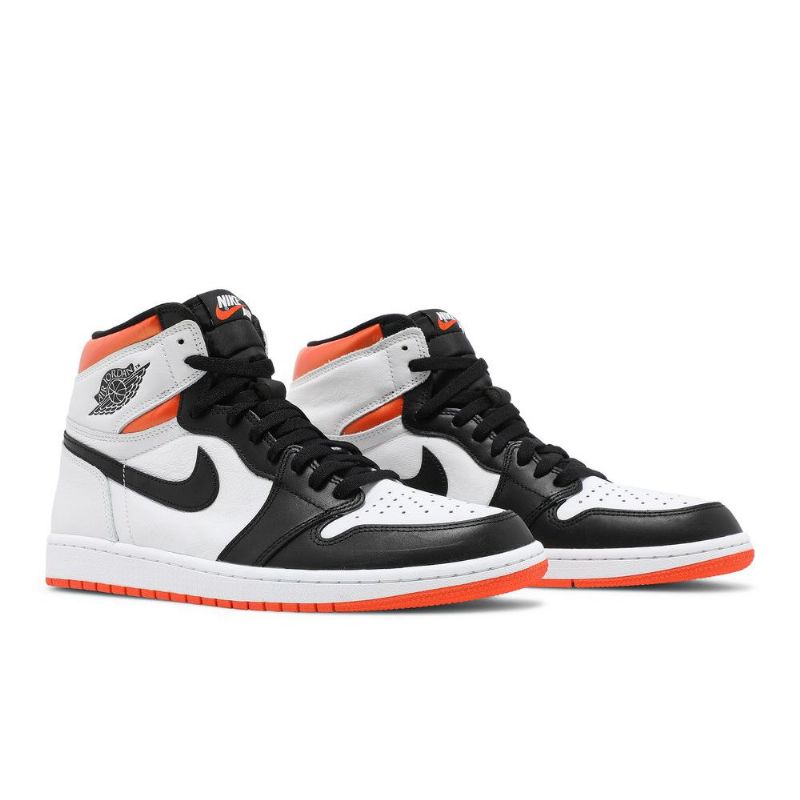 Air Jordan 1 Retro High Og Valkoinen Oranssi Musta Miesten Kengät