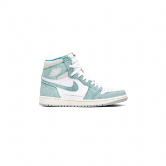 Air Jordan 1 Retro High Og Vihreä Valkoinen Harmaa Miesten Kengät