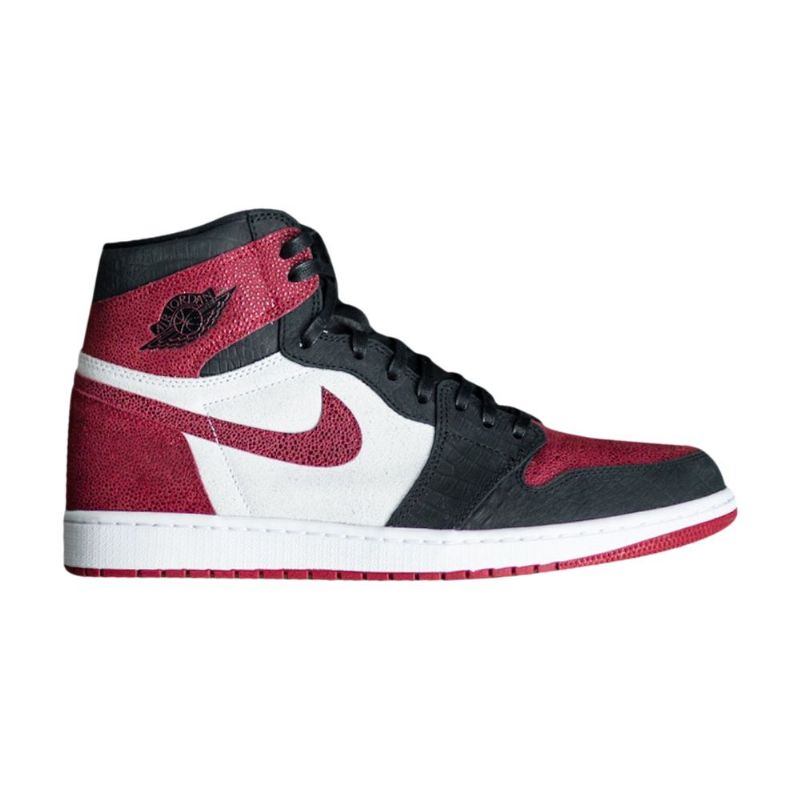 Air Jordan 1 Retro High Pe Valkoiset Punaiset Mustat Miesten Kengät