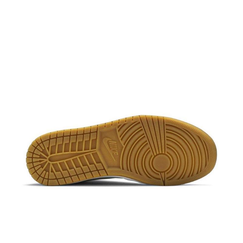 Air Jordan 1 Retro High Premium Valkoinen Kulta -naisten Kengät