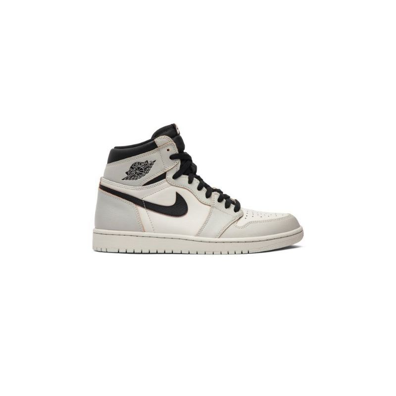Air Jordan 1 Retro High Sb Beigenharmaa Mustat Miesten Kengät