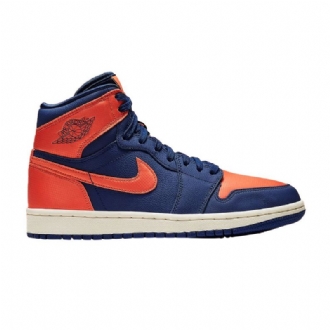 Air Jordan 1 Retro High Sininen Ruskea Valkoinen Naisten Kengät