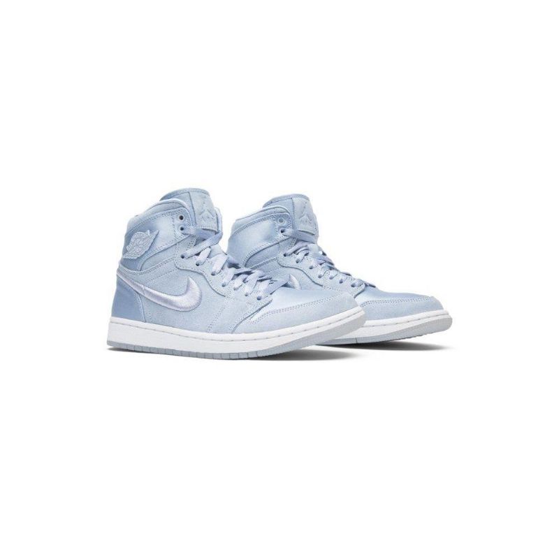 Air Jordan 1 Retro High Sininen Valkoinen Naisten Kengät