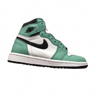 Air Jordan 1 Retro High Valkoinen Vihreä Musta Naisten Kengät