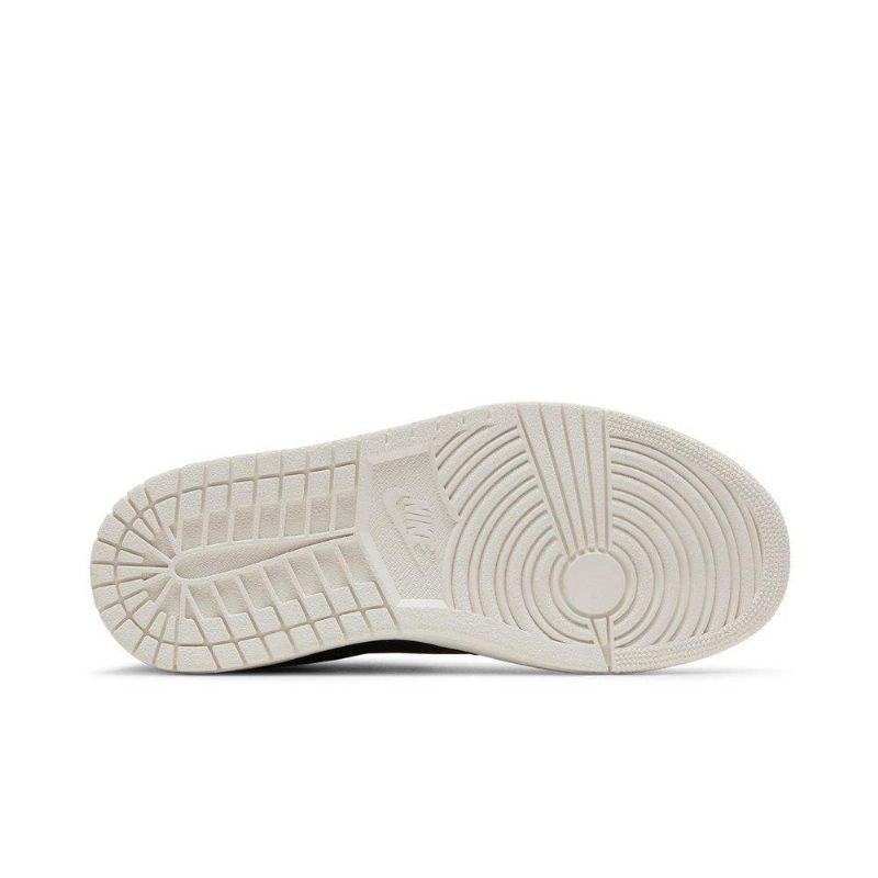 Air Jordan 1 Retro High Zip Mustat Punaiset Naisten Kengät
