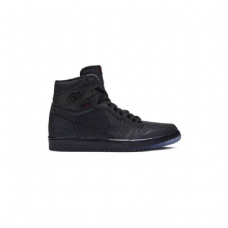 Air Jordan 1 Retro High Zoom Mustat Moniväriset Miesten Kengät