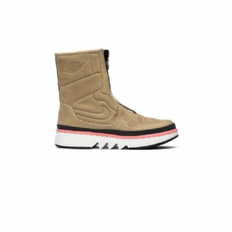 Air Jordan 1 Retro Jester Xx Beigenvihreät Vaaleanpunaiset Mustat Naisten Kengät