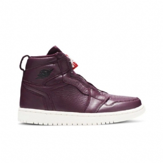 Air Jordan 1 Retro Korkea Vetoketju Bordeaux Naisten Kengät