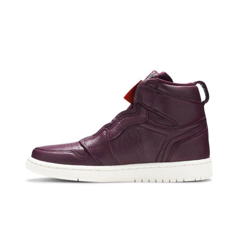 Air Jordan 1 Retro Korkea Vetoketju Bordeaux Naisten Kengät