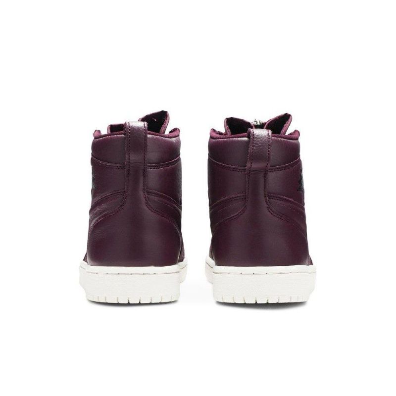 Air Jordan 1 Retro Korkea Vetoketju Bordeaux Naisten Kengät