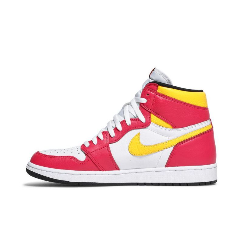 Air Jordan 1 Retro Korkeat Ja Punaiset Valkoiset Keltaiset Mustat Miesten Kengät