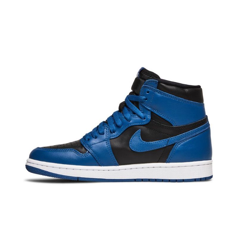Air Jordan 1 Retro Korkeat Ja Siniset Mustat Miesten Kengät