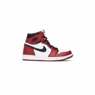 Air Jordan 1 Retro Korkeat Ja Valkoiset Punaiset Mustat Miesten Kengät