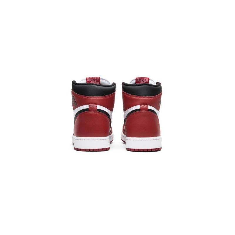 Air Jordan 1 Retro Korkeat Ja Valkoiset Punaiset Mustat Miesten Kengät