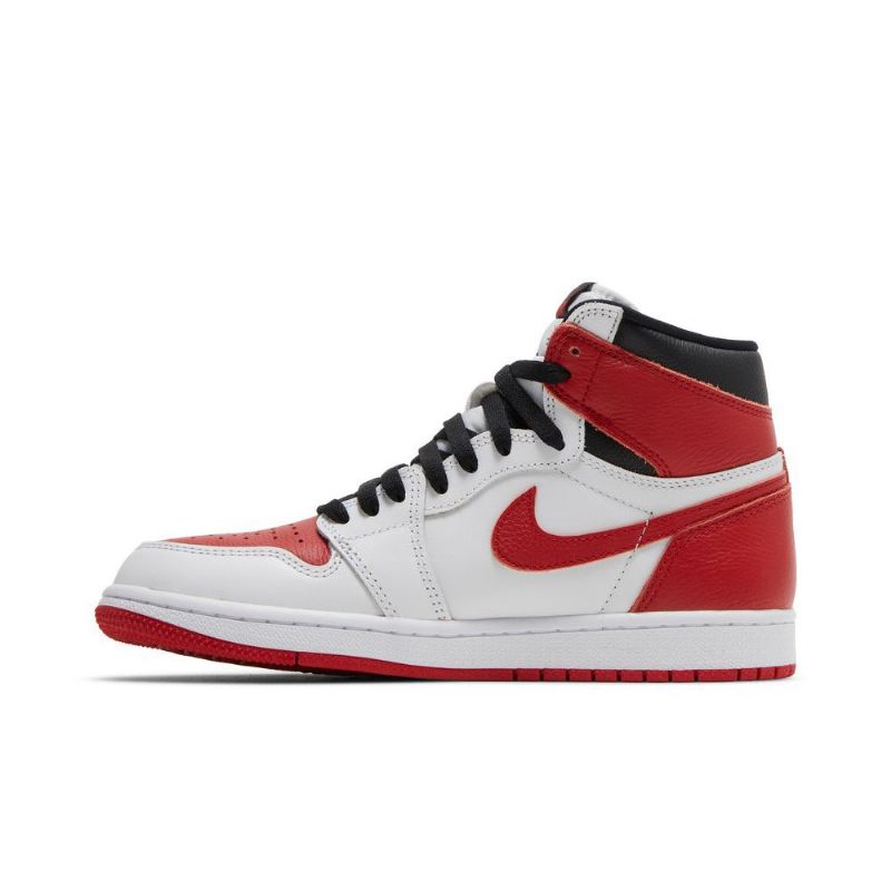 Air Jordan 1 Retro Korkeat Ja Valkoiset Punaiset Mustat Miesten Kengät