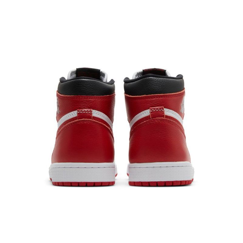 Air Jordan 1 Retro Korkeat Ja Valkoiset Punaiset Mustat Miesten Kengät