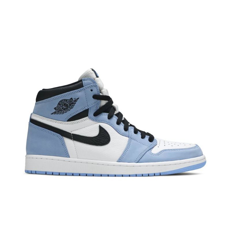 Air Jordan 1 Retro Korkeat Ja Valkoiset Sininen Mustat Miesten Kengät