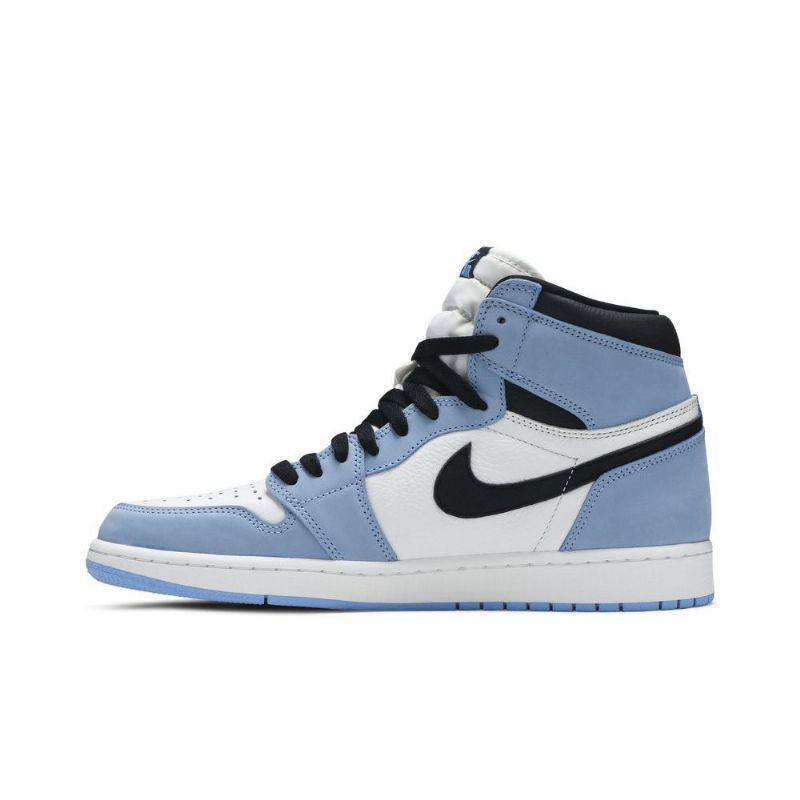 Air Jordan 1 Retro Korkeat Ja Valkoiset Sininen Mustat Miesten Kengät