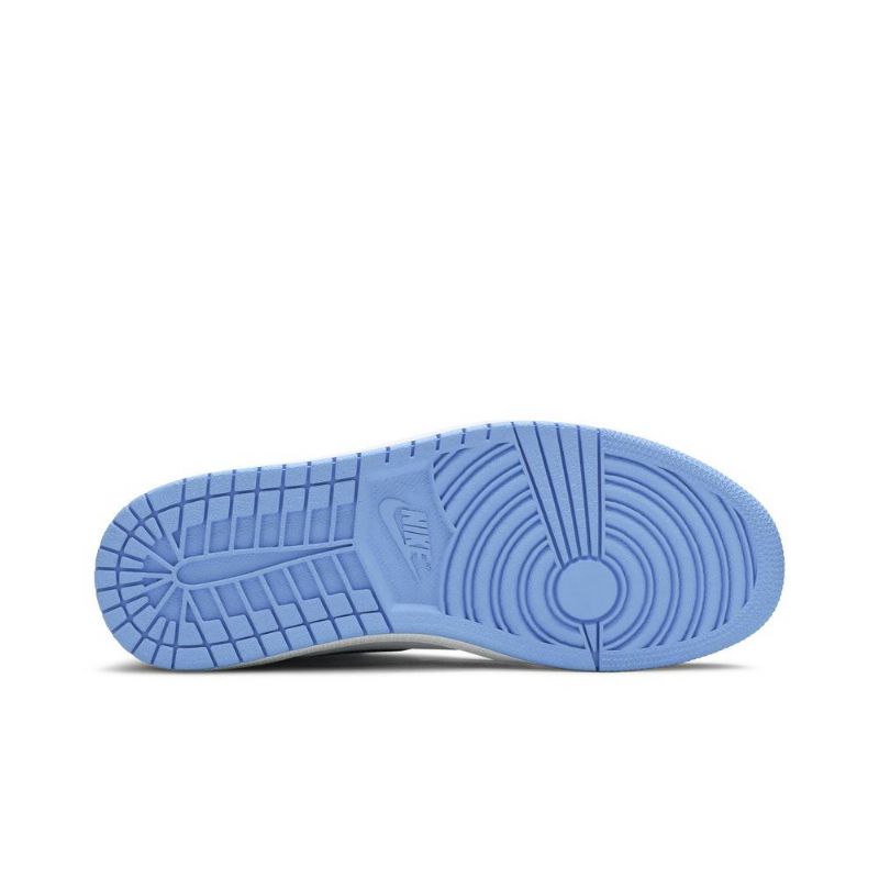 Air Jordan 1 Retro Korkeat Ja Valkoiset Sininen Mustat Miesten Kengät