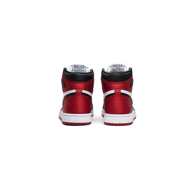 Air Jordan 1 Retro Korkeat Mustavalkoiset Punaiset Naisten Kengät