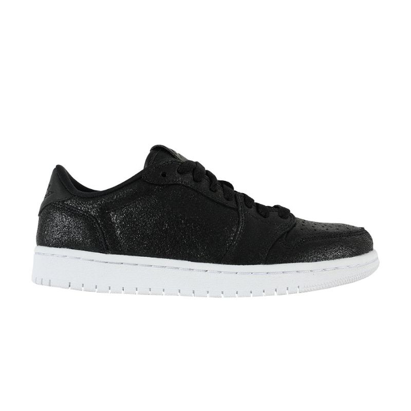 Air Jordan 1 Retro Low Musta Kulta Valkoiset Naisten Kengät