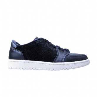 Air Jordan 1 Retro Low Ns Mustat Laivastonsiniset Naisten Kengät