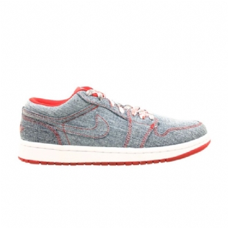 Air Jordan 1 Retro Matala Sininen Punainen Valkoinen Naisten Kengät