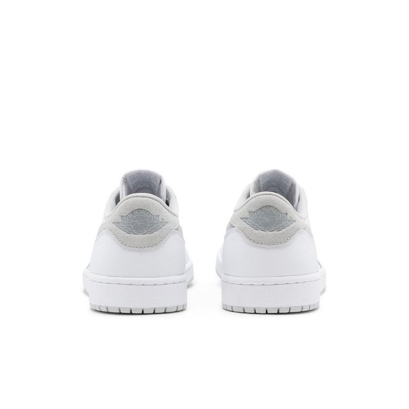 Air Jordan 1 Retro Matalat Ja Valkoiset Harmaat Miesten Kengät