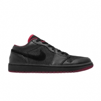 Air Jordan 1 Retro Matalat Mustat Punaiset Miesten Kengät