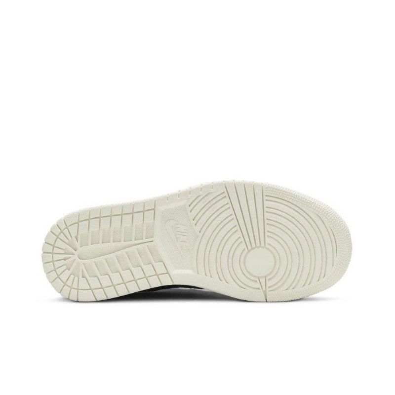 Air Jordan 1 Retro Matalat Mustavalkoiset Naisten Kengät