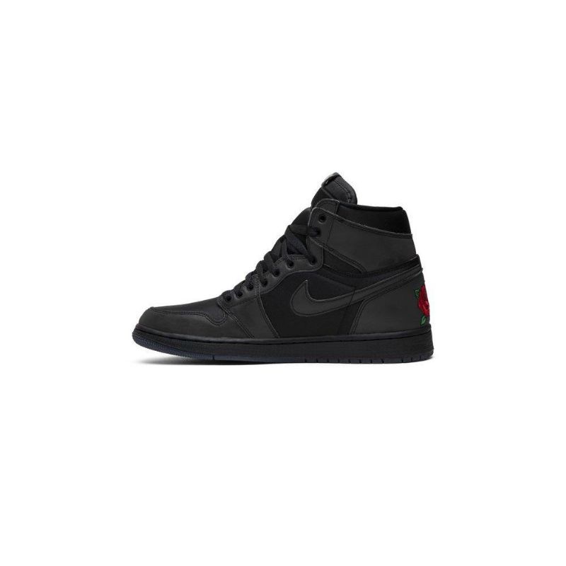 Air Jordan 1 Rox Ruskea Retro Korkea Ja Musta Punainen Vihreä Naisten Kengät