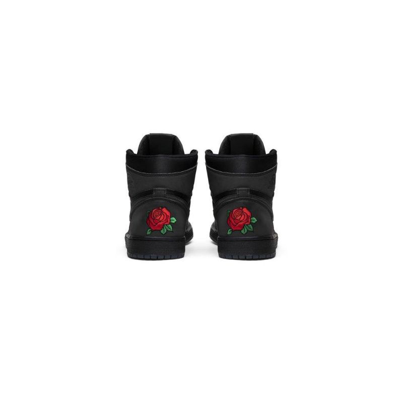 Air Jordan 1 Rox Ruskea Retro Korkea Ja Musta Punainen Vihreä Naisten Kengät