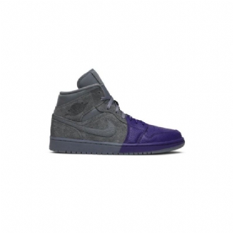 Air Jordan 1 Sheila Rashid Mid Violetti Harmaa Naisten Kengät
