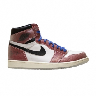 Air Jordan 1 Trophy Room Retro High Og Sp Valkoinen Punainen Musta Miesten Kengät
