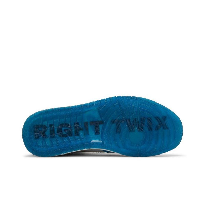 Air Jordan 1 Twix The Shoe Surgeon Korkea Sininen Valkoinen Musta Ruskea Miesten Kengät
