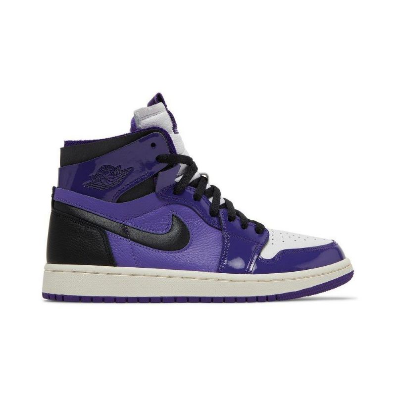 Air Jordan 1 Zoom Comfort Purppura Musta Valkoinen Naisten Kengät