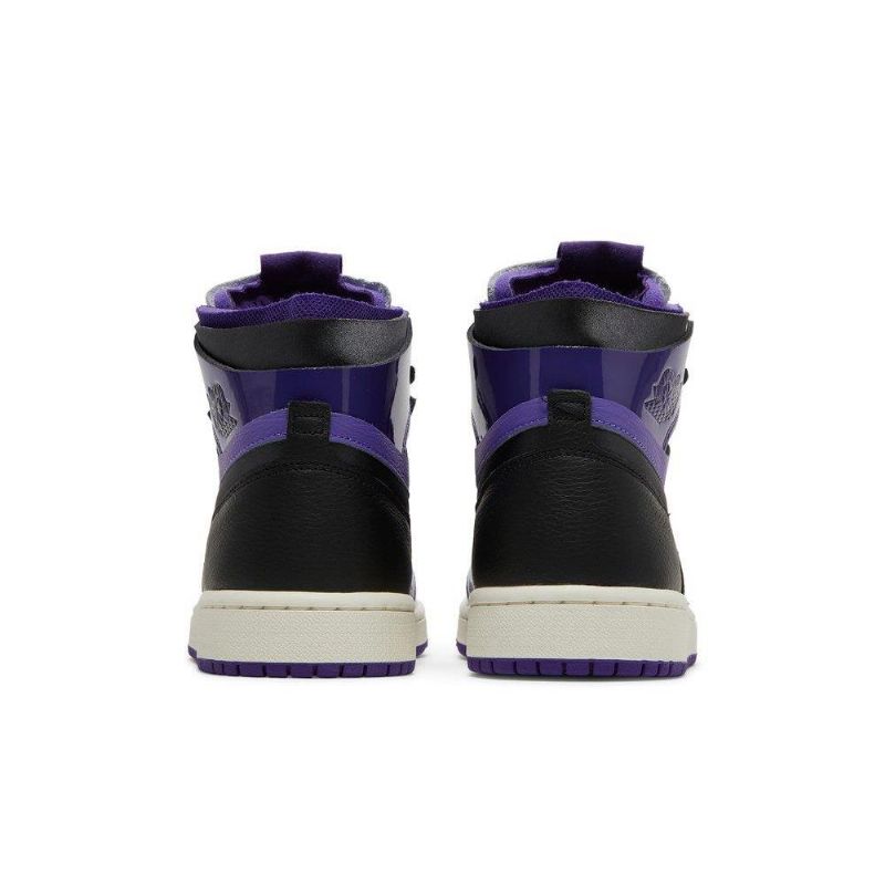 Air Jordan 1 Zoom Comfort Purppura Musta Valkoinen Naisten Kengät