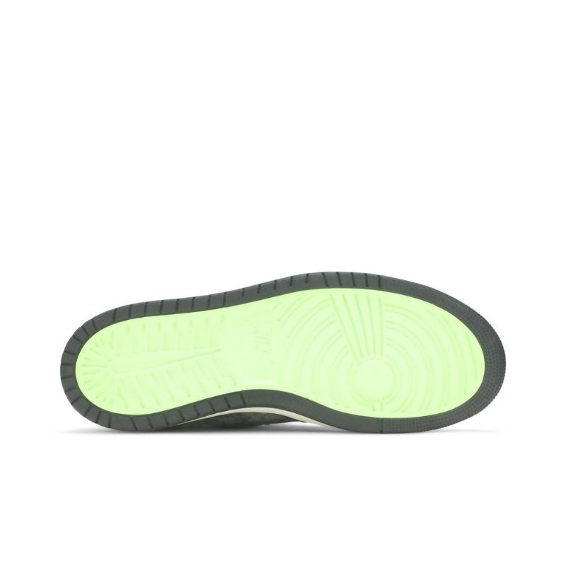Air Jordan 1 Zoom Comfort Purppuranharmaa Musta Miesten Kengät