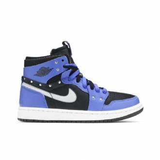 Air Jordan 1 Zoom Comfort Se Sininen Musta Valkoinen Naisten Kengät