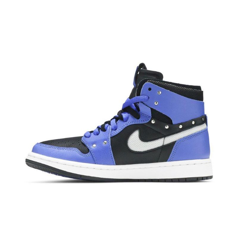 Air Jordan 1 Zoom Comfort Se Sininen Musta Valkoinen Naisten Kengät