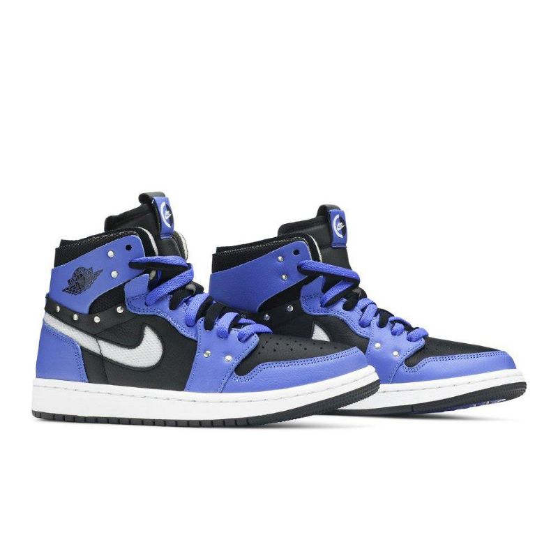 Air Jordan 1 Zoom Comfort Se Sininen Musta Valkoinen Naisten Kengät