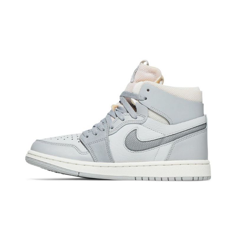 Air Jordan 1 Zoom Comfort Valkoiset Harmaat Miesten Kengät