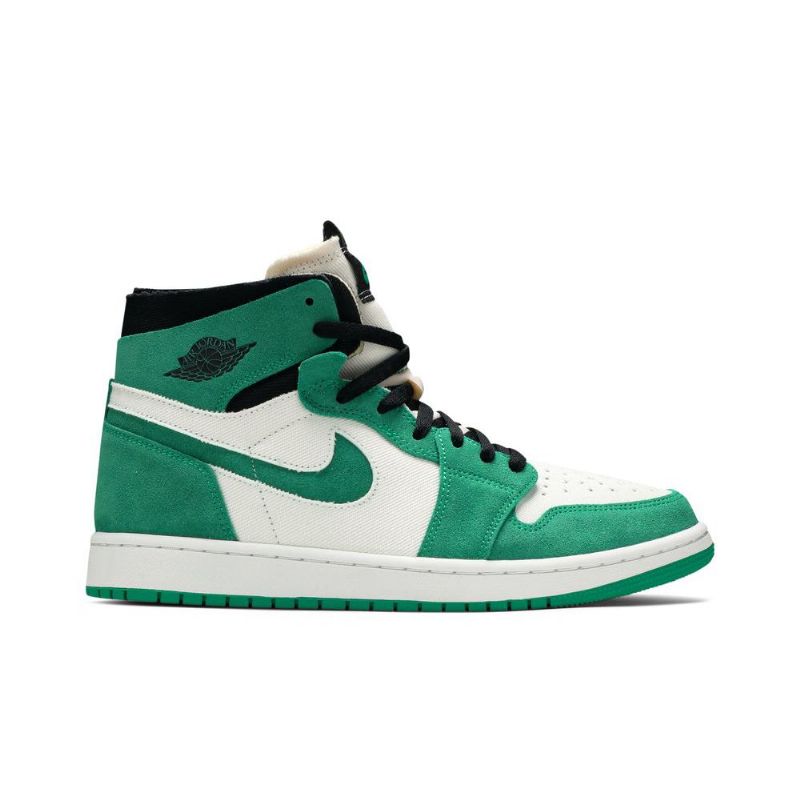Air Jordan 1 Zoom Comfort Vihreä Valkoinen Musta Miesten Kengät