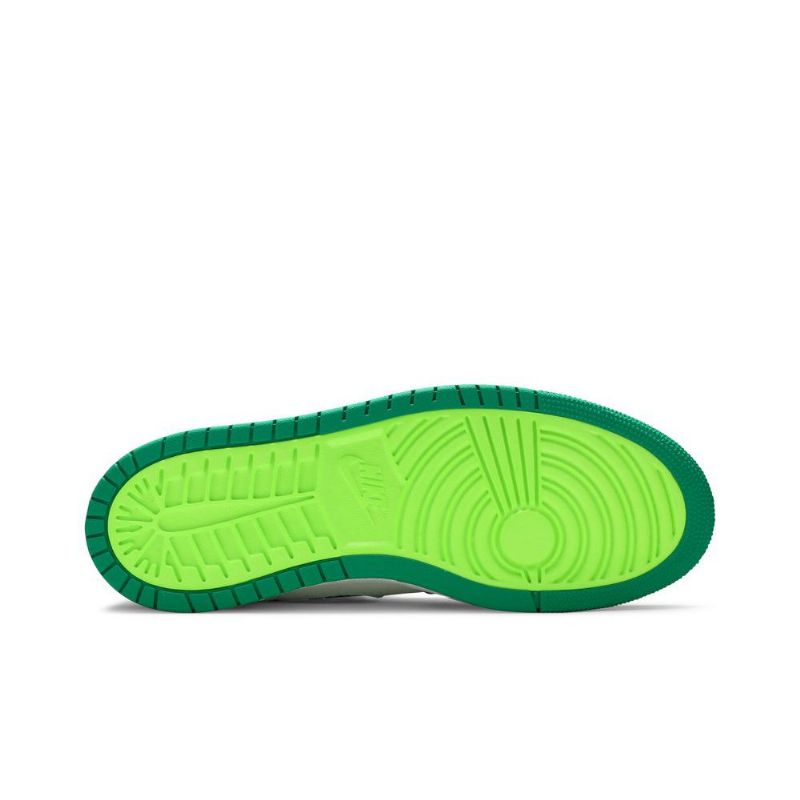 Air Jordan 1 Zoom Comfort Vihreä Valkoinen Musta Miesten Kengät