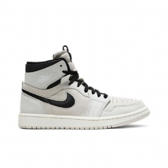 Air Jordan 1 Zoom Valkoiset Mustat Naisten Kengät