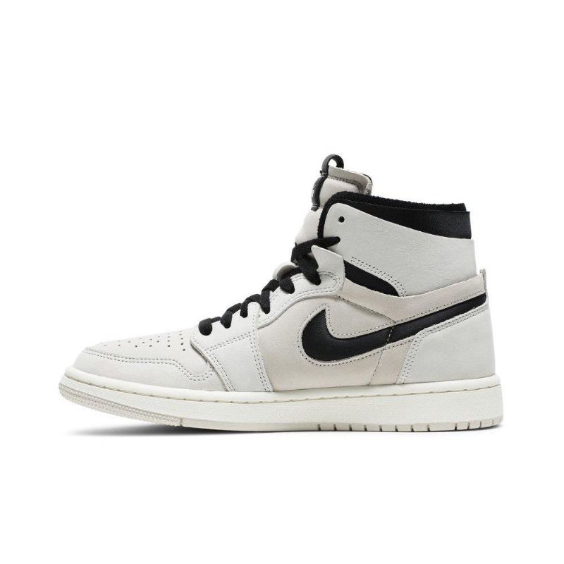 Air Jordan 1 Zoom Valkoiset Mustat Naisten Kengät